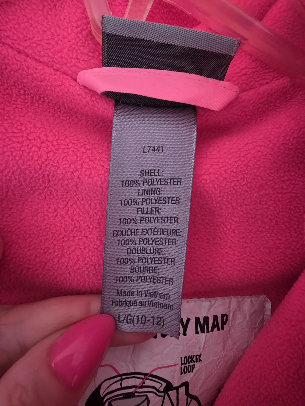 Champion Women's Coral-Red Hooded Ski Jacket